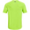 imageUnder Armour Mens Tech 20 VNeck ShortSleeve TShirt369 Lime Surge   Black