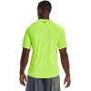 imageUnder Armour Mens Tech 20 VNeck ShortSleeve TShirt369 Lime Surge   Black