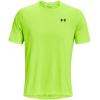 imageUnder Armour Mens Tech 20 VNeck ShortSleeve TShirt369 Lime Surge   Black