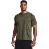 imageUnder Armour Mens Tech 20 VNeck ShortSleeve TShirt390 Marine Od Green   Black