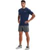 imageUnder Armour Mens Tech 20 VNeck ShortSleeve TShirt408 Academy   Mod Gray