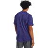 imageUnder Armour Mens Tech 20 VNeck ShortSleeve TShirt468 Sonar Blue   Black