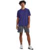 imageUnder Armour Mens Tech 20 VNeck ShortSleeve TShirt468 Sonar Blue   Black