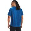 imageUnder Armour Mens Tech 20 VNeck ShortSleeve TShirt471 Blue Mirage   Black