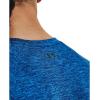 imageUnder Armour Mens Tech 20 VNeck ShortSleeve TShirt471 Blue Mirage   Black