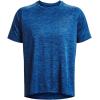 imageUnder Armour Mens Tech 20 VNeck ShortSleeve TShirt471 Blue Mirage   Black