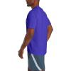 imageUnder Armour Mens Tech 20 VNeck ShortSleeve TShirt486 Versa Blue   Black