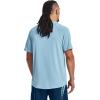 imageUnder Armour Mens Tech 20 VNeck ShortSleeve TShirt490 Blizzard   Black