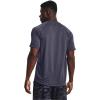 imageUnder Armour Mens Tech 20 VNeck ShortSleeve TShirt558 Tempered Steel   Midnight Navy