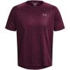 imageUnder Armour Mens Tech 20 VNeck ShortSleeve TShirt572 Purple Stone   Black