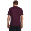 imageUnder Armour Mens Tech 20 VNeck ShortSleeve TShirt572 Purple Stone   Black