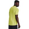 imageUnder Armour Mens Tech 20 VNeck ShortSleeve TShirt743 Lime Yellow   Black