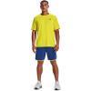 imageUnder Armour Mens Tech 20 VNeck ShortSleeve TShirt799 Starfruit   Black