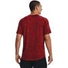 imageUnder Armour Mens Tech 20 VNeck ShortSleeve TShirt810 Bolt Red  Chestnut Red  Black