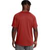 imageUnder Armour Mens Tech 20 VNeck ShortSleeve TShirt840 Earthen Orange   Black
