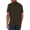 imageUnder Armour Mens Tech 20 VNeck ShortSleeve TShirtArtillery Green