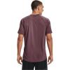 imageUnder Armour Mens Tech 20 VNeck ShortSleeve TShirtAsh Plum 554Black
