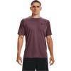 imageUnder Armour Mens Tech 20 VNeck ShortSleeve TShirtAsh Plum 554Black