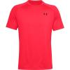 imageUnder Armour Mens Tech 20 VNeck ShortSleeve TShirtBeta 628Cordova