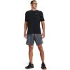 imageUnder Armour Mens Tech 20 VNeck ShortSleeve TShirtBlackGraphite