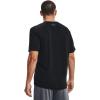 imageUnder Armour Mens Tech 20 VNeck ShortSleeve TShirtBlackGraphite