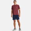 imageUnder Armour Mens Tech 20 VNeck ShortSleeve TShirtBlur 652Black