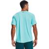 imageUnder Armour Mens Tech 20 VNeck ShortSleeve TShirtBreeze 441Black