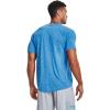 imageUnder Armour Mens Tech 20 VNeck ShortSleeve TShirtBrilliant Blue 787Academy Blue