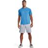 imageUnder Armour Mens Tech 20 VNeck ShortSleeve TShirtBrilliant Blue 787Academy Blue