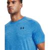 imageUnder Armour Mens Tech 20 VNeck ShortSleeve TShirtBrilliant Blue 787Academy Blue
