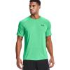 imageUnder Armour Mens Tech 20 VNeck ShortSleeve TShirtCarbon Heather
