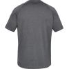 imageUnder Armour Mens Tech 20 VNeck ShortSleeve TShirtCarbon HeatherBlack