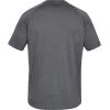 imageUnder Armour Mens Tech 20 VNeck ShortSleeve TShirtCarbon HeatherBlack