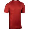imageUnder Armour Mens Tech 20 VNeck ShortSleeve TShirtCordova 615Black