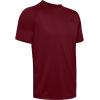 imageUnder Armour Mens Tech 20 VNeck ShortSleeve TShirtCordova 615Black