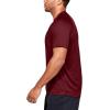 imageUnder Armour Mens Tech 20 VNeck ShortSleeve TShirtCordova 615Black
