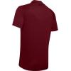 imageUnder Armour Mens Tech 20 VNeck ShortSleeve TShirtCordova 615Black
