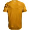imageUnder Armour Mens Tech 20 VNeck ShortSleeve TShirtCruise Gold 588Gold
