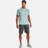 imageUnder Armour Mens Tech 20 VNeck ShortSleeve TShirtEnamel Blue 477Black