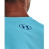 imageUnder Armour Mens Tech 20 VNeck ShortSleeve TShirtFresco Blue 481Acaemy