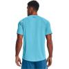 imageUnder Armour Mens Tech 20 VNeck ShortSleeve TShirtFresco Blue 481Acaemy