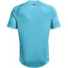 imageUnder Armour Mens Tech 20 VNeck ShortSleeve TShirtFresco Blue 481Acaemy