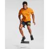 imageUnder Armour Mens Tech 20 VNeck ShortSleeve TShirtGolden Yellow 711Black