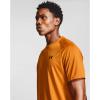 imageUnder Armour Mens Tech 20 VNeck ShortSleeve TShirtGolden Yellow 711Black