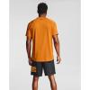 imageUnder Armour Mens Tech 20 VNeck ShortSleeve TShirtGolden Yellow 711Black