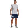 imageUnder Armour Mens Tech 20 VNeck ShortSleeve TShirtHalo Gray 014Black