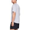 imageUnder Armour Mens Tech 20 VNeck ShortSleeve TShirtHalo Gray 014Black
