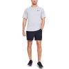 imageUnder Armour Mens Tech 20 VNeck ShortSleeve TShirtHalo Gray 014Black