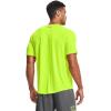 imageUnder Armour Mens Tech 20 VNeck ShortSleeve TShirtHighvis Yellow 731Black