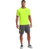 imageUnder Armour Mens Tech 20 VNeck ShortSleeve TShirtHighvis Yellow 731Black